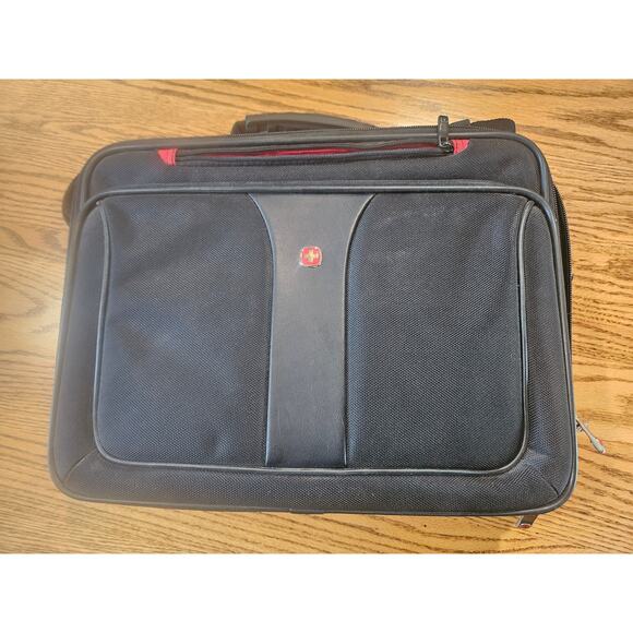 Wenger Swiss Army Laptop Computer Case Shoulder Bag Messenger Briefcase 16” - Picture 5 of 9